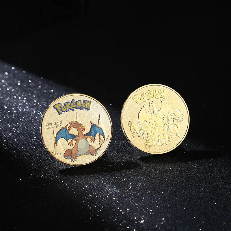 Golden Pokémon Metal Coins - Image 4