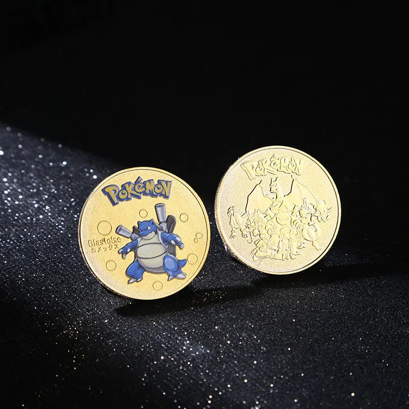 Golden Pokémon Metal Coins - Image 5
