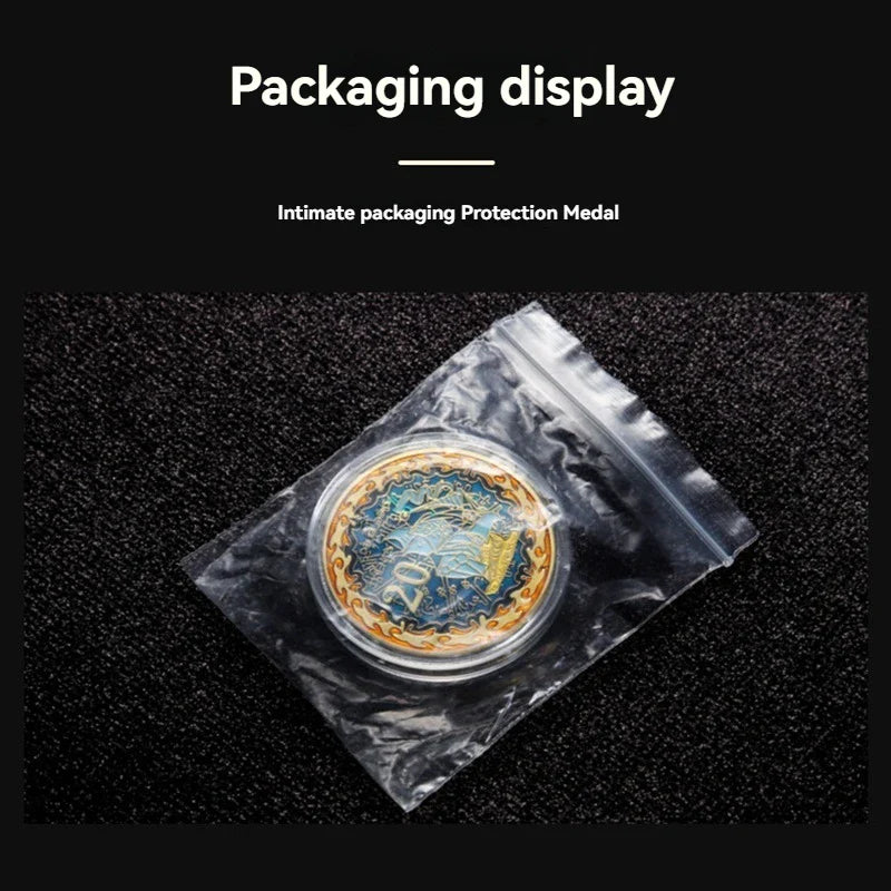 Golden Pokémon Metal Coins - Image 3