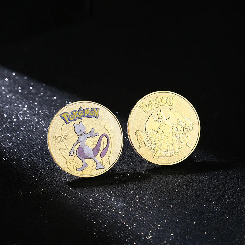 Golden Pokémon Metal Coins - Image 6