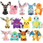52 Styles Pokémon Plush Toys