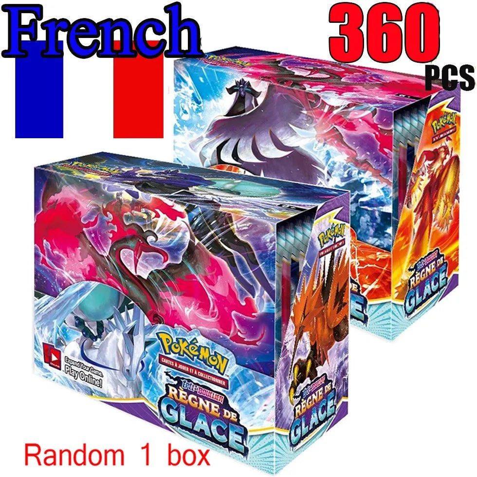360Pcs/Box French Pokémon Booster Card Pack - Image 4