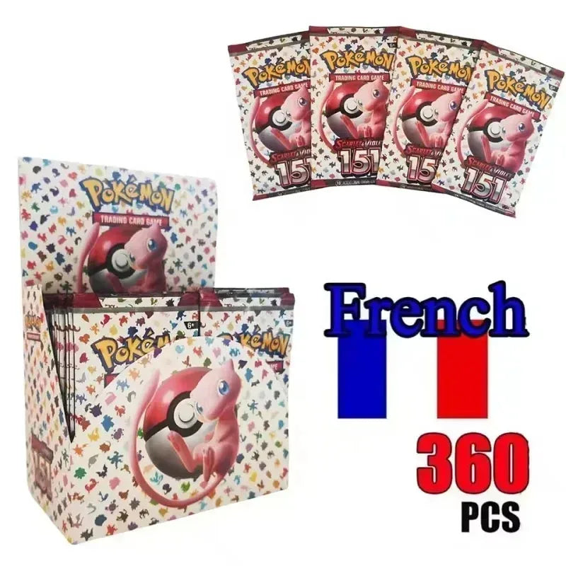 360Pcs/Box French Pokémon Booster Card Pack - Image 12