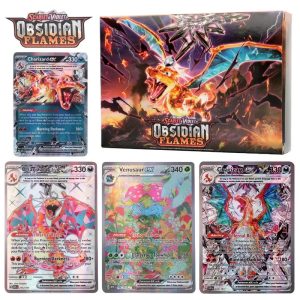 60–100Pcs English Pokémon Cards