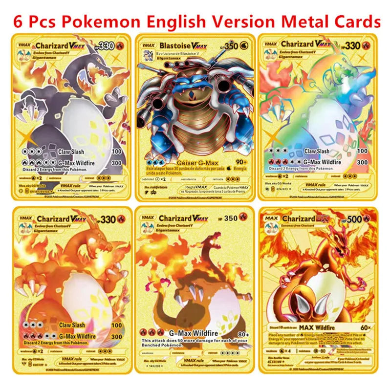 Pokémon English Metal Game Collection Cards - Image 13