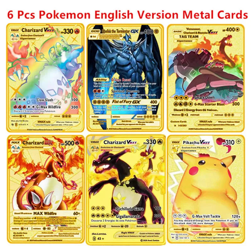 Pokémon English Metal Game Collection Cards - Image 30