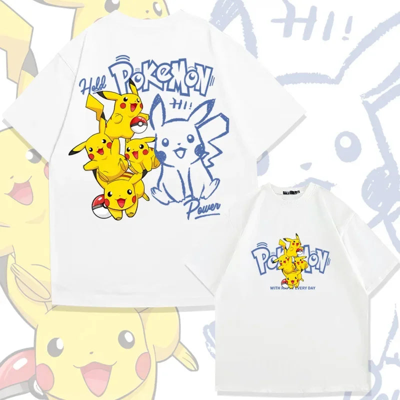 2025 Pikachu Anime Graphic T-Shirt - Image 3