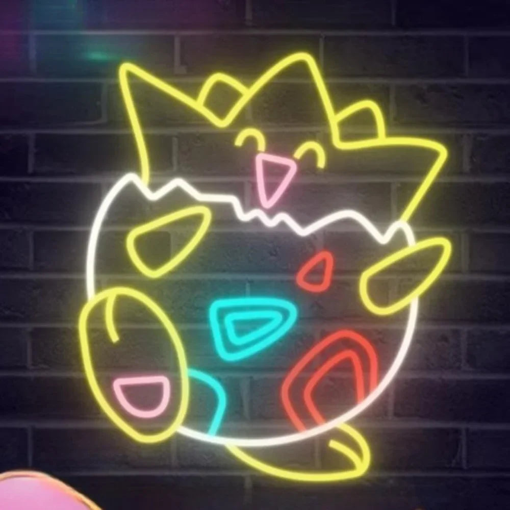 Cute Bear Pokémon Ramen Neon Light - Image 7