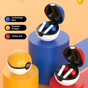 Fashion Pokéball Bluetooth Earphones