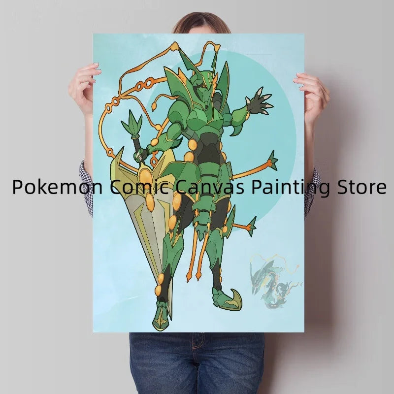 Pokémon Rayquaza Canvas Art - Image 7