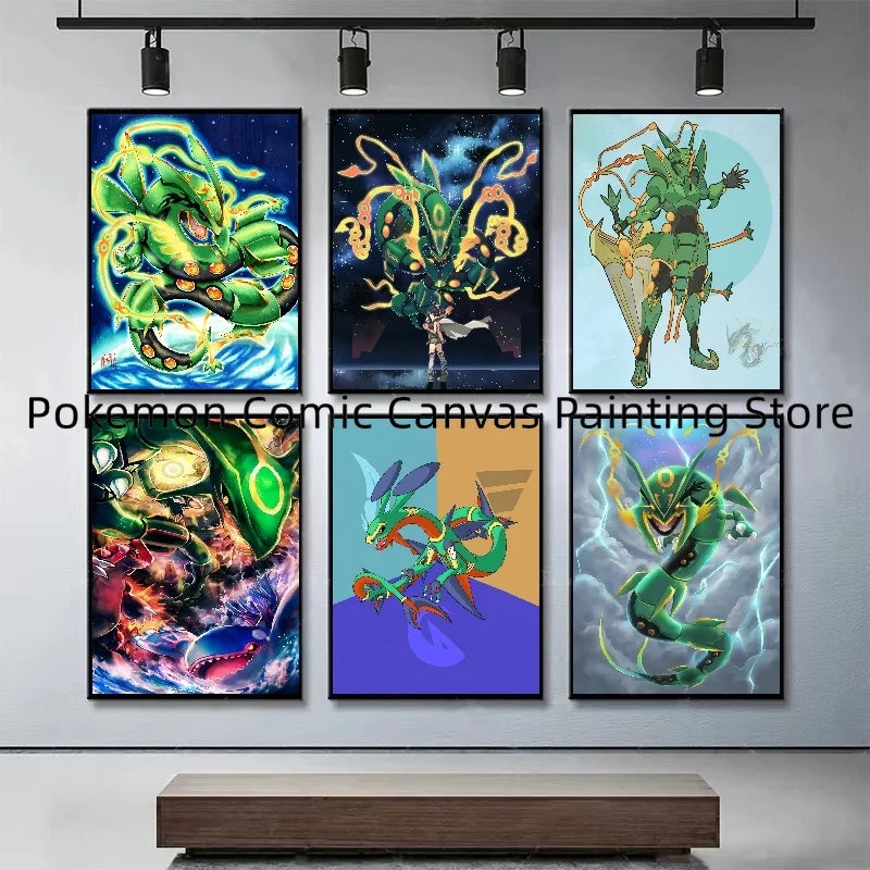 Pokémon Rayquaza Canvas Art - Image 2