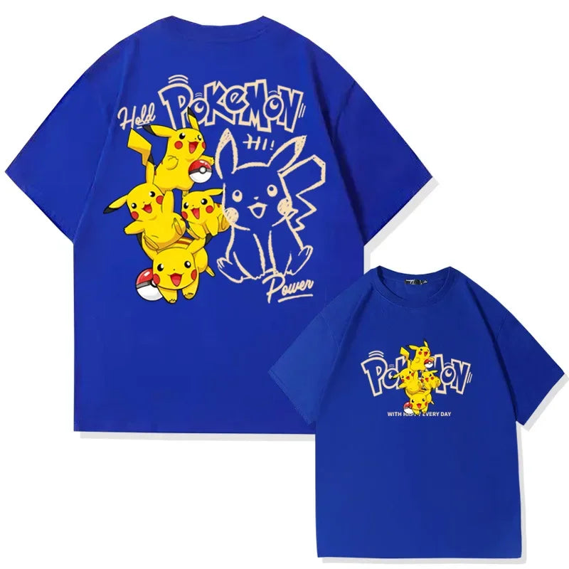 2025 Pikachu Anime Graphic T-Shirt - Image 12