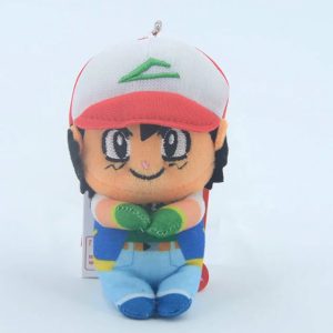 Pokémon Ash Ketchum Plush Keychain
