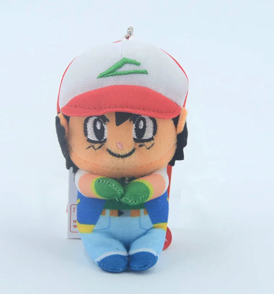 Pokémon Ash Ketchum Plush Keychain