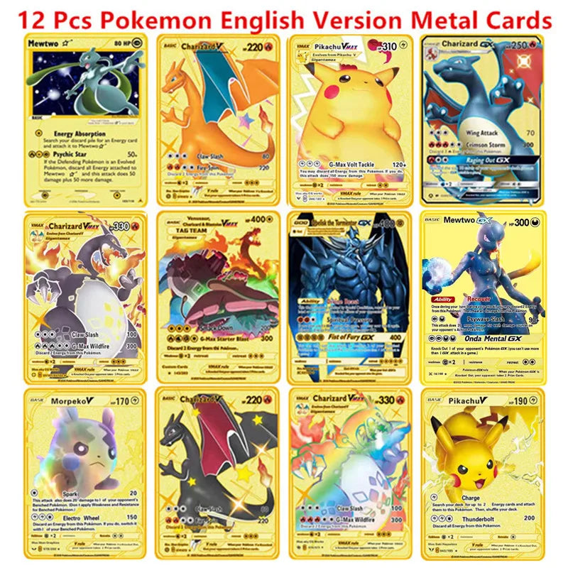 Pokémon English Metal Game Collection Cards - Image 25