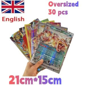 30Pcs Jumbo Pokémon Oversized Cards