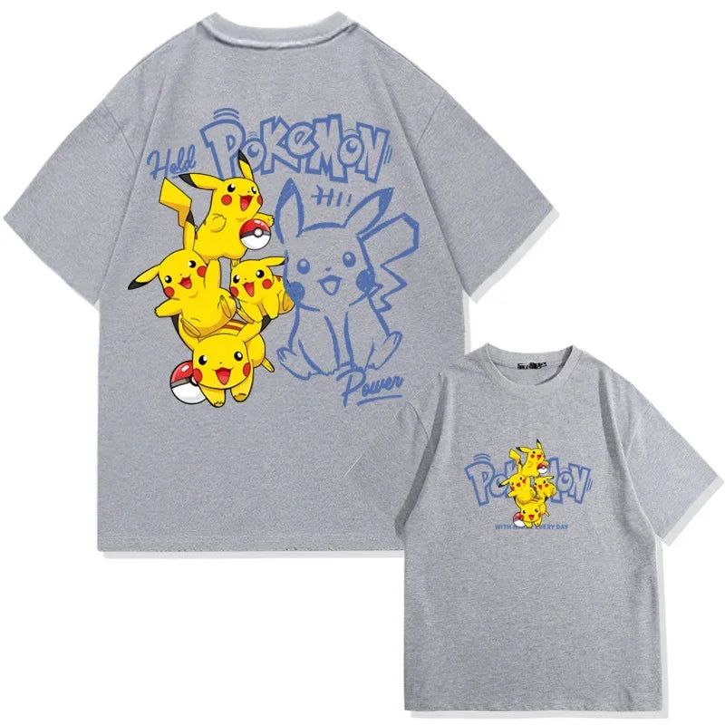 2025 Pikachu Anime Graphic T-Shirt - Image 10