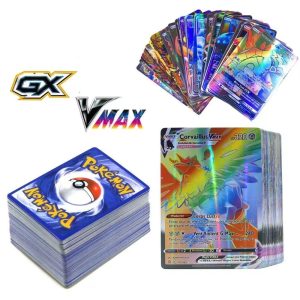100/200Pcs MEGA VMAX Shiny Pokémon Cards