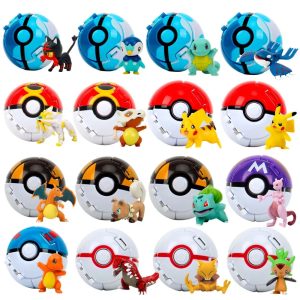 Pokemon Elf Ball Pokeball Figure Set