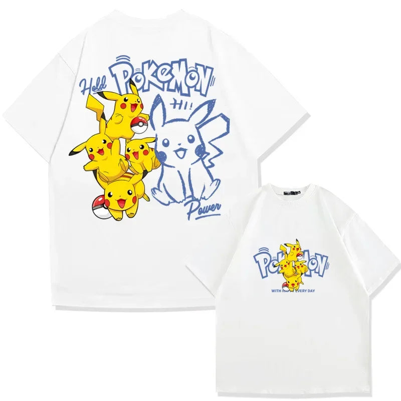 2025 Pikachu Anime Graphic T-Shirt - Image 8