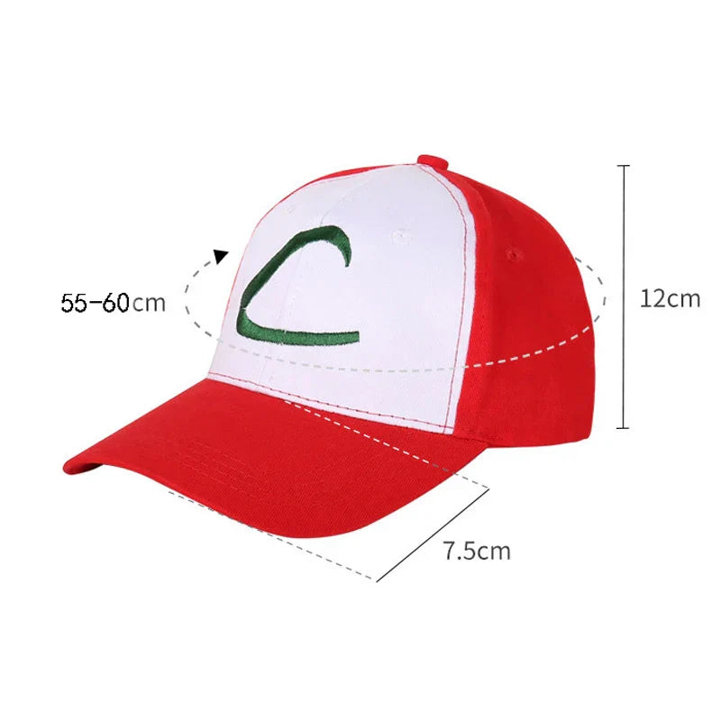 Pokémon Ash Ketchum Cosplay Cap - Image 5